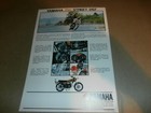 Original 1972 Yamaha 250 Street Ds7 Motorcycle Sales Brochure