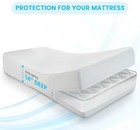 Mattress Encasement Waterproof Protector Zippered Deep Pocket Bed Bug Protector