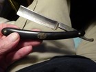 Antique Straight Razor  h  Boker   Co tree Brand Etched Blade  Hollow Ground