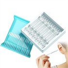 72pcs Disposable Silicone Ear Wax Remover Sticky S l Ear Pick Cleaner Tool us