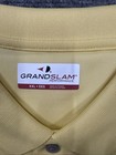 New - Grand Slam Performance Men s Golf Polo - Yellow Xxl
