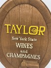 Vintage Taylor New York State Wines And Champagnes Barrel Bar Sign Mancave Decor