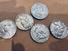 90  Silver Franklin Half Dollars Random Years