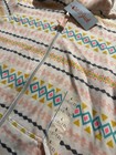 Cat   Jack Girls Sherpa-lined Zip Hoodie Fair Isle Cream L  10 12 