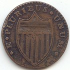 1787 New Jersey Colonial Cent  Fine Details