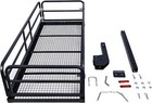 750lb Folding Trailer Hitch Mount Cargo Carrier Basket Rear Luggage Rack Camping