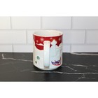 Starbucks 2014 Taiwan Red Christmas Holiday Relief Coffee Mug Rare  Nwt No Box