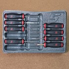 Snap-on Sgtt110 10pc Soft Grip Terminal Tool Release Set 8pc W  Tray Box Red