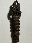 Phaya Naga Serpent Wealth Rare Thai Buddha Amulet Brass Pendant 12