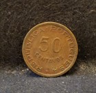 1953 Portuguese Angola  colony  50 Centavos  Km-75  an2 