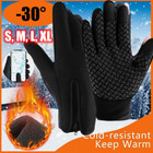 -30    Waterproof Winter Warm Ski Gloves Thermal Touch Screen Motorcycle Snow Men