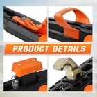 2 Pcs Industries Super Clamp 2 Snowmobile sled Trailer Tie Down 1000 Sc-front-1