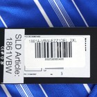 Delaware Fightin  Blue Hens Men s Ncaa Adidas Climacool Stripes Blue Polo Shirt