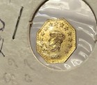 1855 California Gold 1 2 Denomination Octagonal Coin 13 Stars
