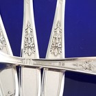 4 Rogers Bros 1847 Ambassador Teaspoons Set   Dessert Silverplate  1919 