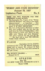 1957 United Nations 2c Postal Card Used     Stamp Dealer Ad Reverse Indy  pc079 