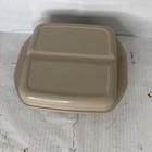 Vintage Anchor Hocking Microware Pm481-t1 Dish Container W Divided Lid Usa Made