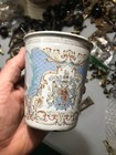 Rare 1897 Cup Queen Victoria Jubilee 1837 Rare Unusual Graniteware Enamelware 