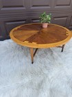 Mid-century Modern Round Lane Acclaim Coffee Table Very Rare   Hard To Find Mcm