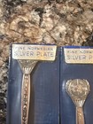 3 United Nations Silverplate Souvenir Spoon Th  Marthinsen Epns Norway Sealed