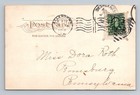 South Bethlehem  Pa-pennsylvania  Packer Hall Lehigh Univ Vintage C1906 Postcard