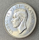 1952 Silver Dollar Nwl Canada High Mint State King George Vi  146