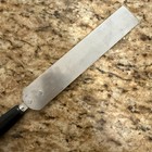 Vintage Ekco Cake Icing Spatula Spreader  Retro  Stainless Steel  Usa  Black