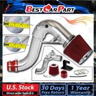 Bcp Red For 11-15 Kia Optima 2 0l L4 Turbo Heat Shield Cold Air Intake  filter