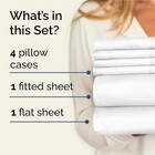 Full 6 Piece Sheet Set Comfy Breathable   Cooling Soft Hotel Luxury Bedding