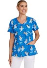 Bluey Cherokee Scrubs Tooniforms Disney V Neck Top Tf614 Byby
