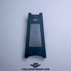Harley Front Grill Oil Cooler Cover For Lowrider   Softail Models  gloss Black 