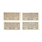 Set Of 4 Diff  Us Mpc 5  10  25  50 Cents Series 461 Xf