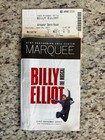 Billy Elliot - The Musical Broadway Playbill  W  Ticket  June 2011 Dallas  Texas