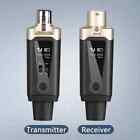 Wireless Microphone System Xlr Mic Converter Adapter Uhf Automatic Transmitter