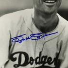 Spider Jorgensen Brooklyn Dodgers Signed Autograph 8x10 Photo Bas Beckett Coa 