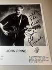 Legend John Prine Signed 8x10 Photo Original Not A Reprint Very Rare