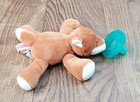 Brown Fox Wubbanub Pacifier Infant Baby