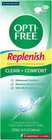 Opti-free Replenish Contact Lens Solution With Contact Lens Case  10 Oz