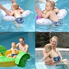 Swim Diapers 2pcs Reusable Baby Swim Diaper 9 Months-3t Adjustable Snap