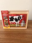 Melissa   Doug Farm Animals Wooden Jigsaw Puzzles In A Box 4 Puzzles 12 Piece 3 