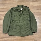 Vtg Military Jacket S Small Og-107 Field Coat M-65 Cold Weather Alpha Industries