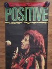 Vintage 1988 Bob Marley Positive Vibration Large Door Poster Bl180 Reggae 26x75 