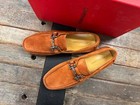 New Ferragamo Men s Shoes Parigi Gancini Bit Driver