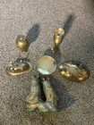 Lot Of  6  Mixed Assorted Vintage Brass Decorative Pieces