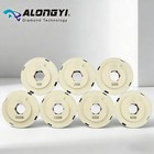 7pcs Diamond Edge 4 Inch Snail Lock Baker Polishing Wheel 100mm Abrasive Disc