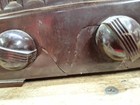 Rca Victor Model 46-x-12 Vintage Bakelite Tube Am Radio - Case Bad