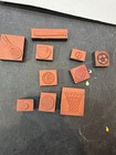 Mega Lot 94 Vintage Rubber Stamps Wood Mounted Cling Disney Hero Arts
