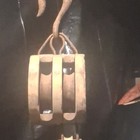 Lockport Block Co  Antique Wooden Maritime Pulley Triple Sheave Iron Usa