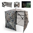 Flissa Hunting Blind See-through With Full-opening Door 3-4 Person 270 Degree Us