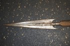 Antique African Tribal Hunting Fishing Hand Forged Spear Tip 